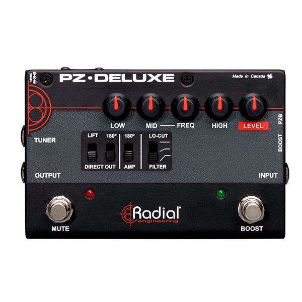 Radial PZ-Deluxe top features